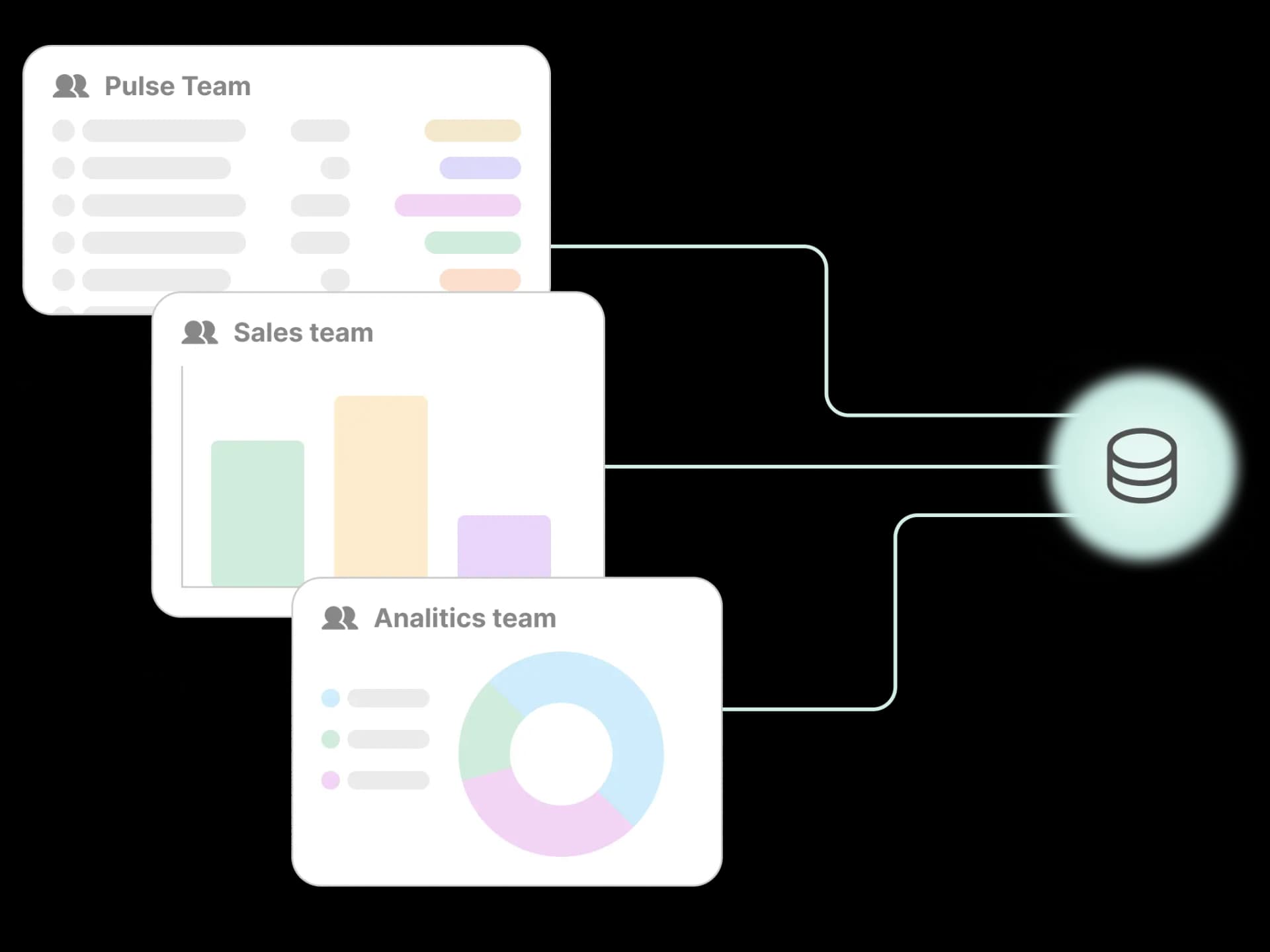 Stay synchronized by living data connections